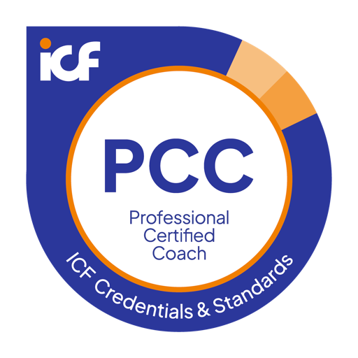 ICF Professional Certified Coach credential badge