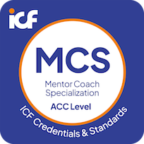 Mentor Coach Specialization ACC Level badge