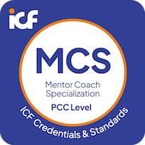 Mentor Coach Specialization PCC Level badge