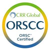 CRR Global ORSCC certified badge